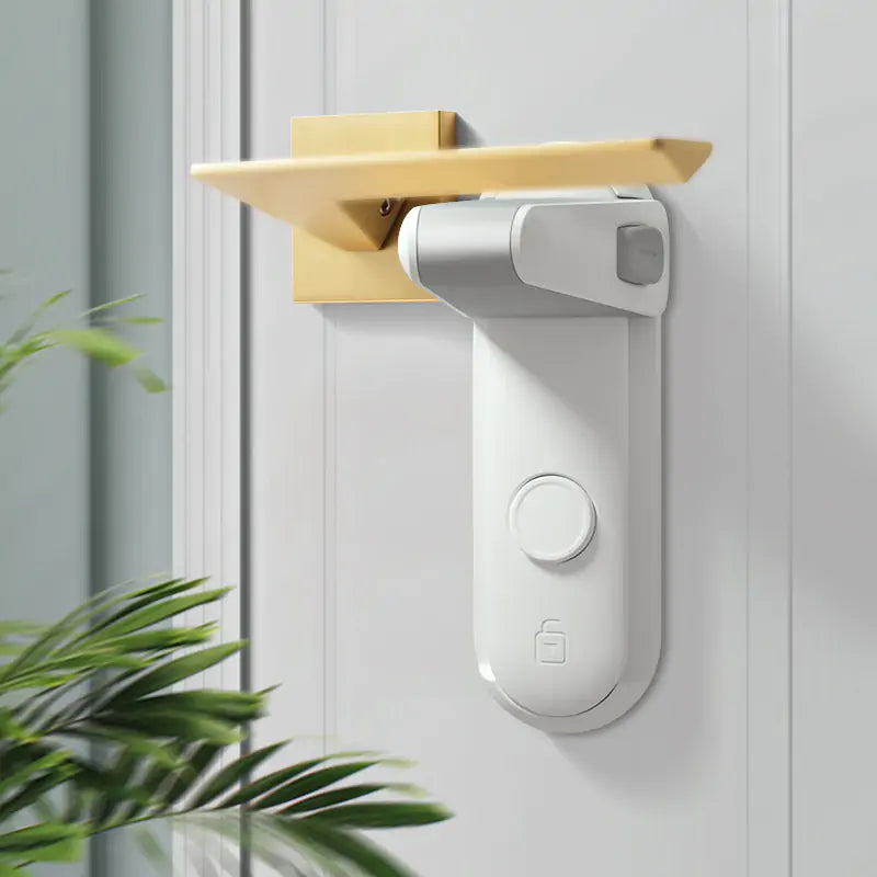 Security door knob lock - stylish and unobtrusive design that fits perfectly with any interior