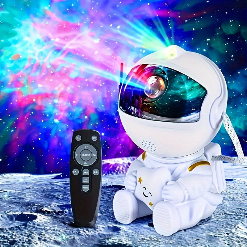 Astronaut Star Galaxy Projector Beautiful Night Lamp with Adjustable Nebula Ceiling LED Lights for Bedroom, Living Room and Party Decoration in All Seasons