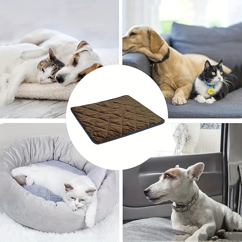 Zelfverwarmend Huisdierenbed voor Honden en Katten - Antislip