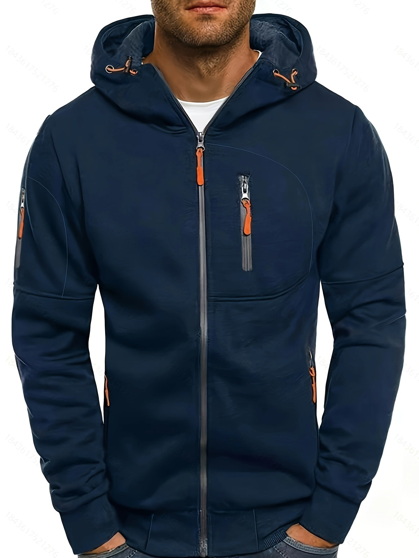 Comfortable Herenvest met Rits – Casual en Stijlvol
