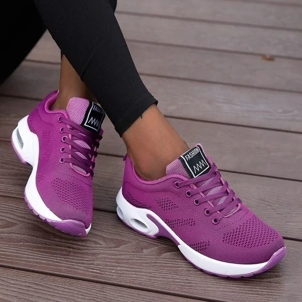 Women's Breathable Casual Running Shoes - Comfort and Style in One