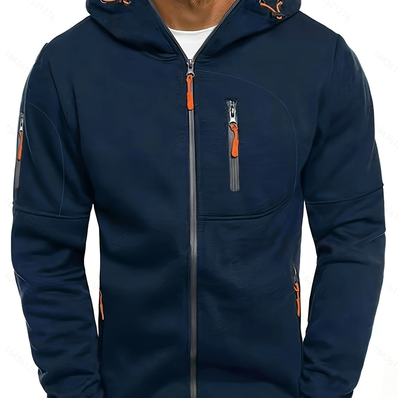 Comfortable Herenvest met Rits – Casual en Stijlvol