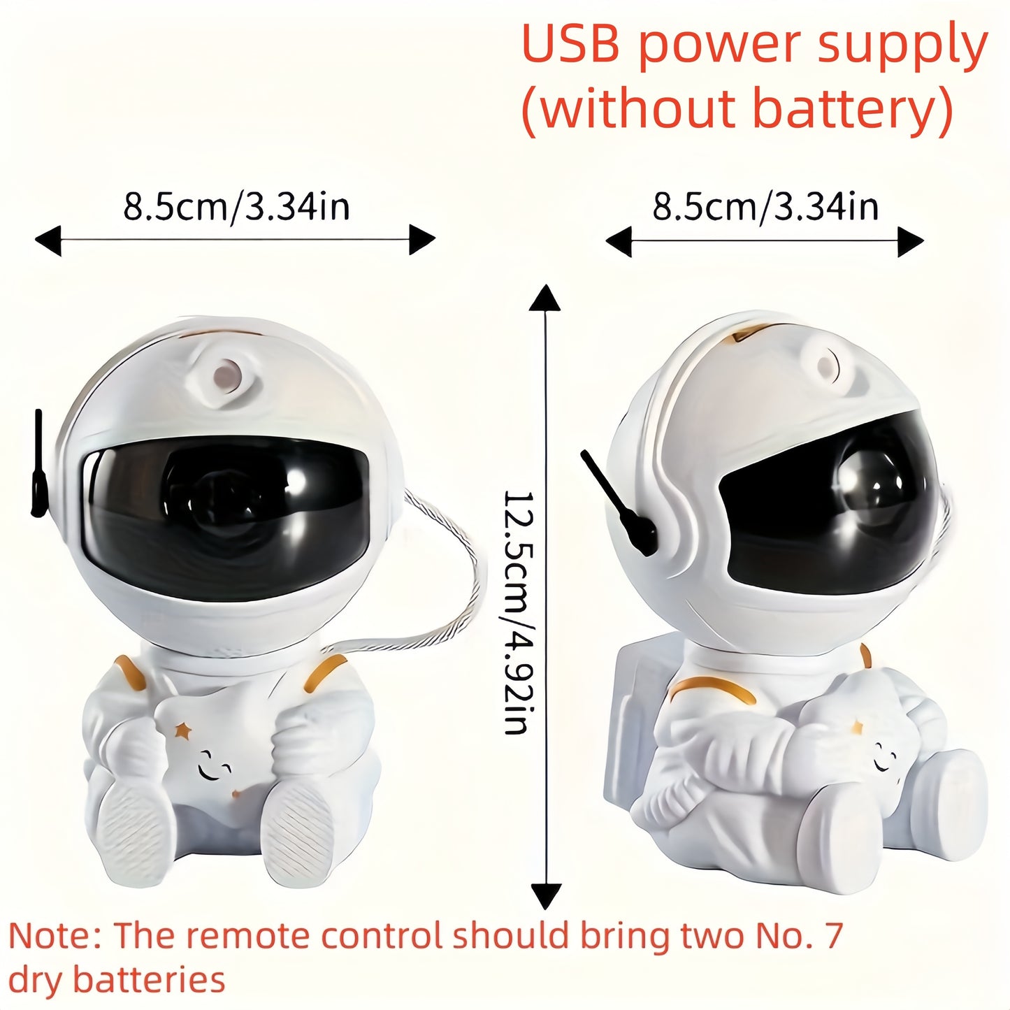 Astronaut Star Galaxy Projector Beautiful Night Lamp with Adjustable Nebula Ceiling LED Lights for Bedroom, Living Room and Party Decoration in All Seasons