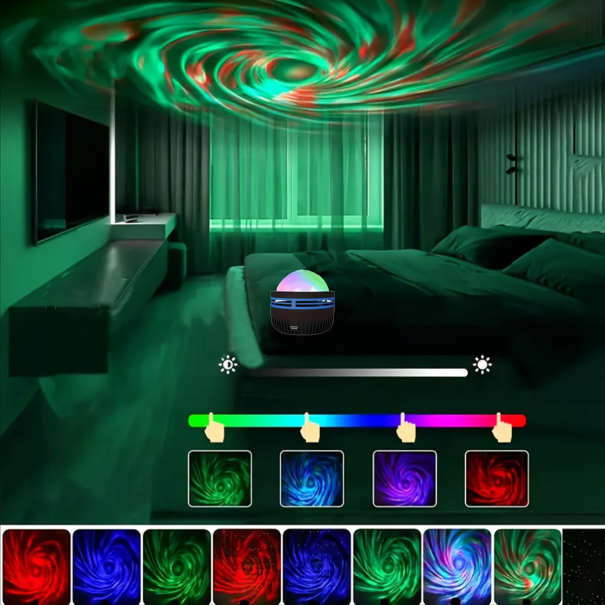 Sterrennacht Aurora Lamp – Magische Sfeer voor je Huis