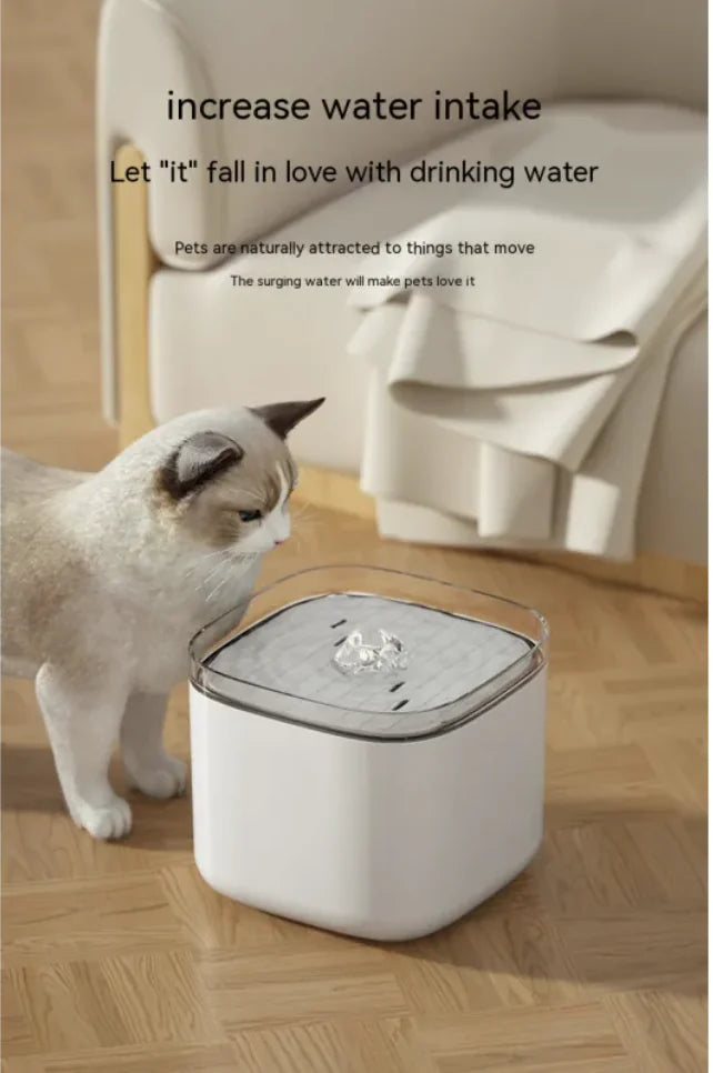 Pet Smart 3L Waterdispenser en Automatische Kattenvoeder – Altijd Vers Water en Voer voor Je Kat!
