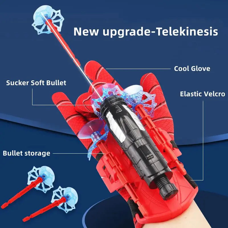 Get into the skin of your Superhero with this Cool Spiderman Glove Web Launcher