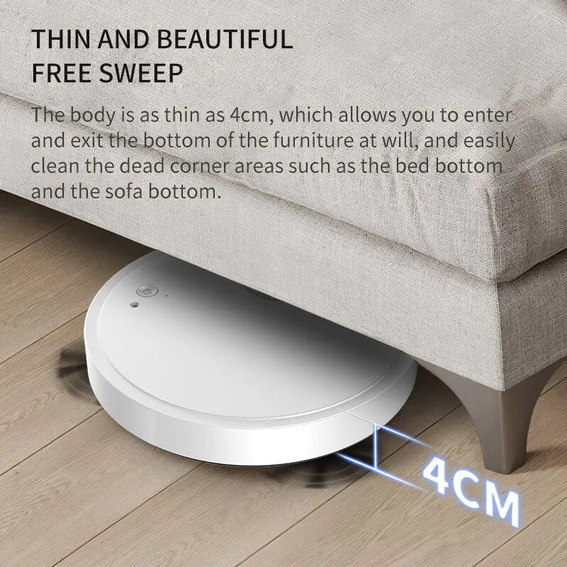 Slimme Robotstofzuiger – Automatische en Efficiënte Reiniging voor Jouw Huis