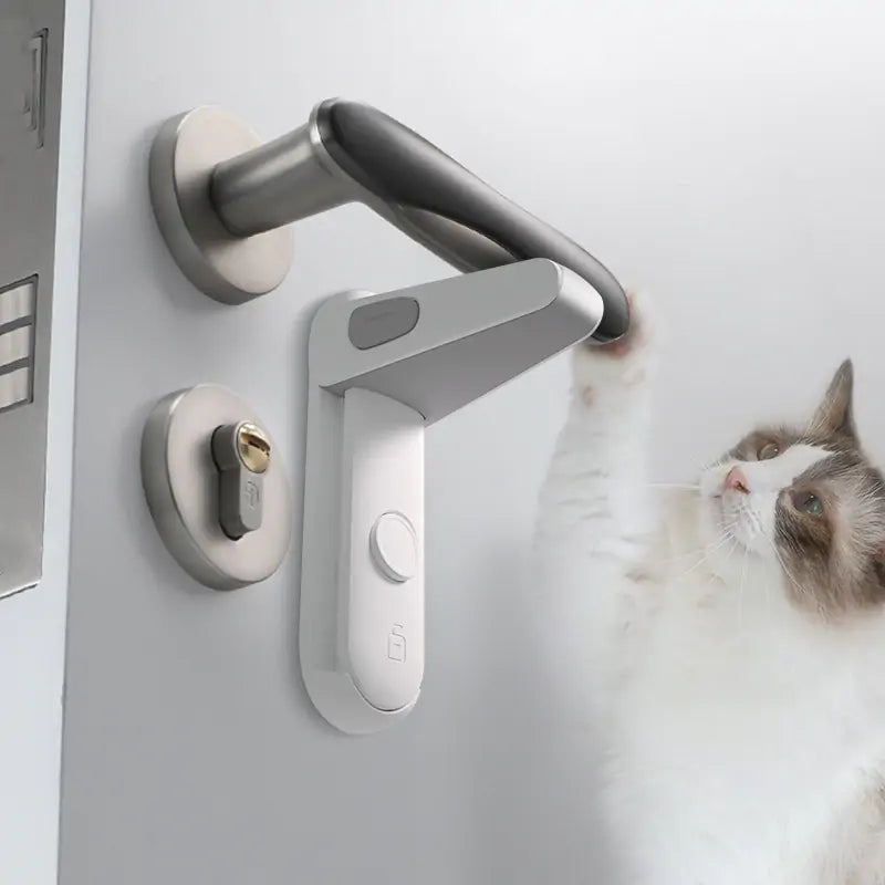 Security door knob lock - stylish and unobtrusive design that fits perfectly with any interior