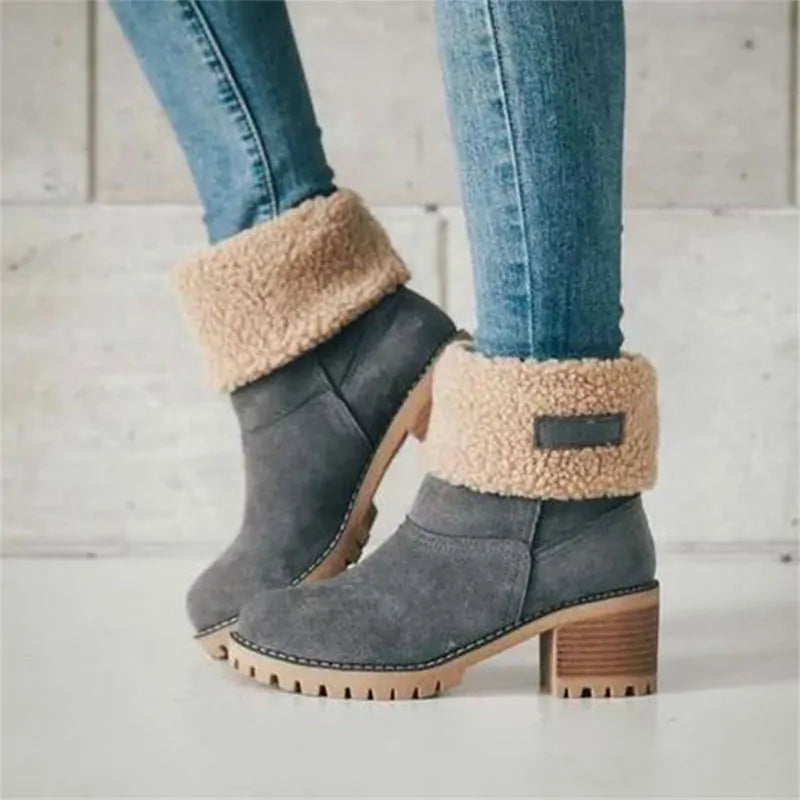 Women's Faux Fur Winter Boots: Stylish, Warm and Comfortable