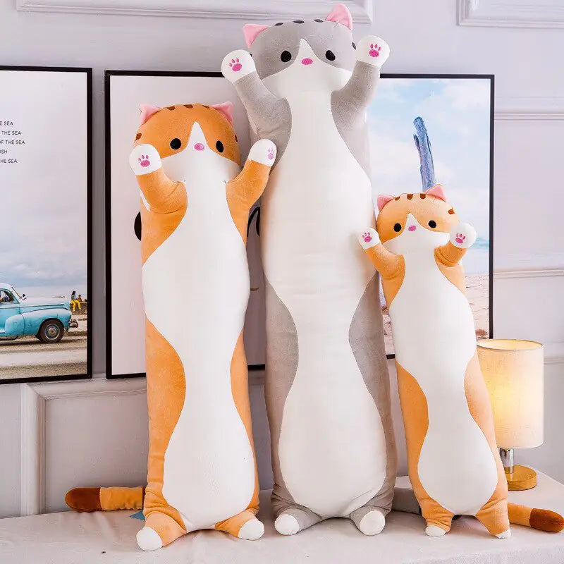 Soft Plush Long Pillow – The Ultimate Cuddle Buddy for You or the Kids.