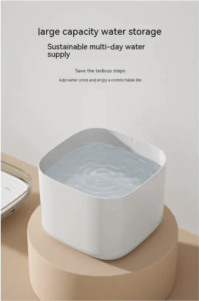 Pet Smart 3L Waterdispenser en Automatische Kattenvoeder – Altijd Vers Water en Voer voor Je Kat!