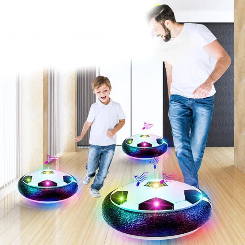 Floating Hover Soccer Ball with LED Light and Music – The Ultimate Toy for Active Kids!