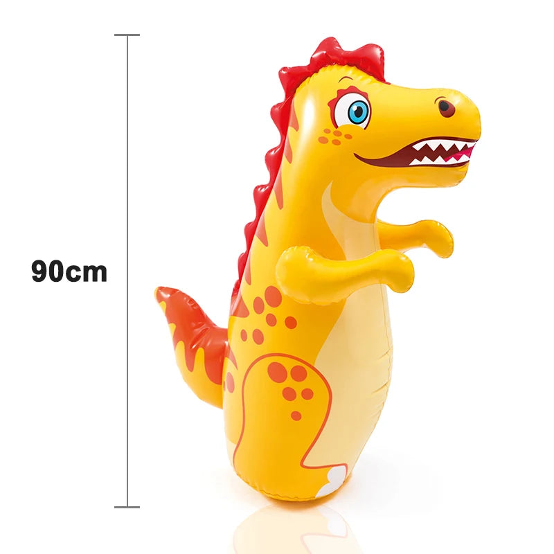 Opblaasbare Dino Bokszak voor Kinderen – Knuffelbaar Speelgoed, Spelplezier & Perfect Cadeau!