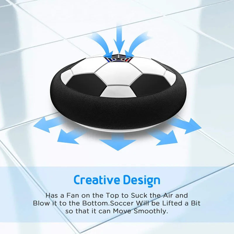 Floating Hover Soccer Ball with LED Light and Music – The Ultimate Toy for Active Kids!