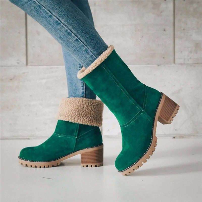 Women's Faux Fur Winter Boots: Stylish, Warm and Comfortable