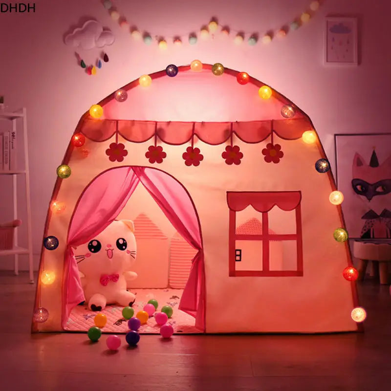Kindertent Tipi Kasteel – Speelhuis voor Binnen/Buiten