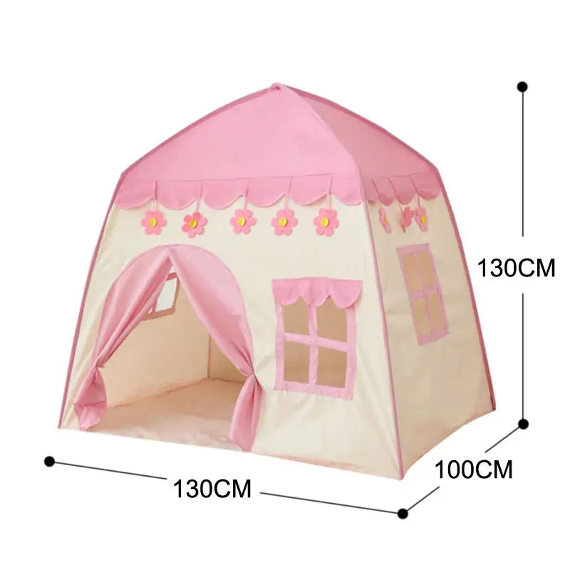 Kindertent Tipi Kasteel – Speelhuis voor Binnen/Buiten