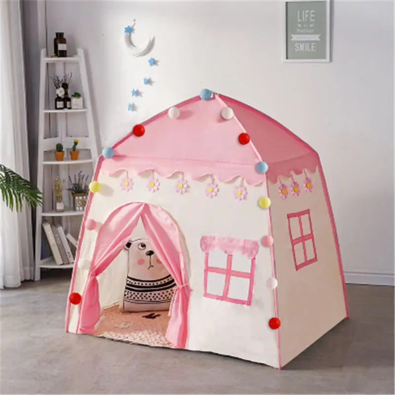 Kindertent Tipi Kasteel – Speelhuis voor Binnen/Buiten