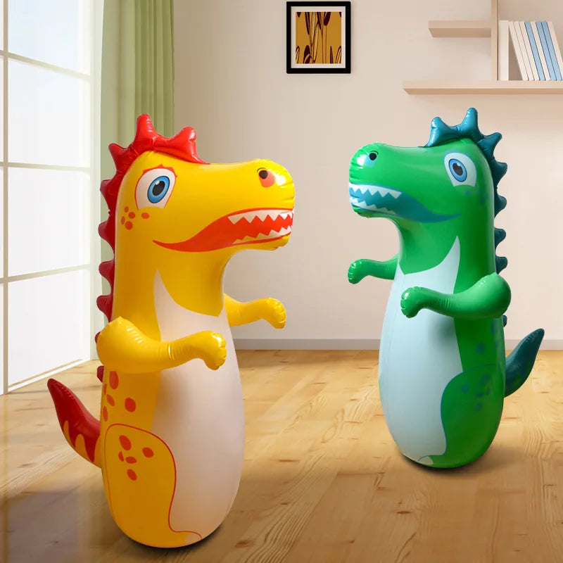 Opblaasbare Dino Bokszak voor Kinderen – Knuffelbaar Speelgoed, Spelplezier & Perfect Cadeau!