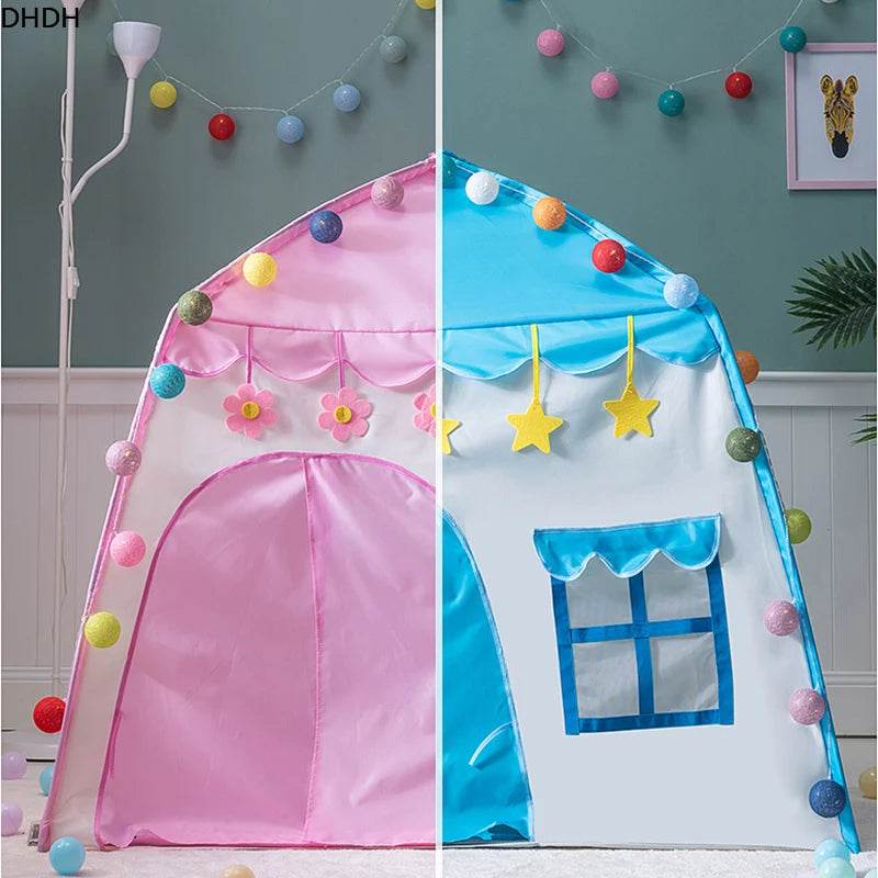 Kindertent Tipi Kasteel – Speelhuis voor Binnen/Buiten