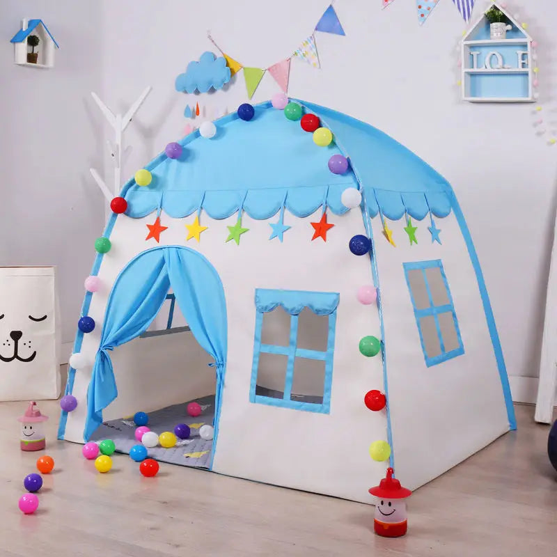 Children's Tent Tipi Castle - The Ultimate Indoor and Outdoor Playhouse