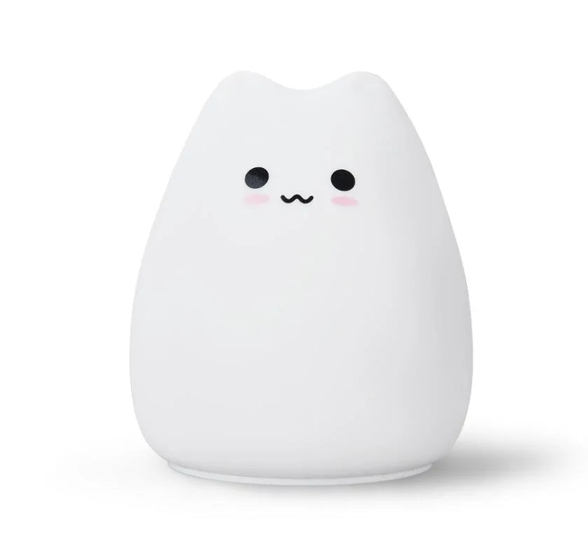 Schattige LED Kattenlamp als Nachtlamp – Perfecte Decoratie voor Elke Kinderkamer!