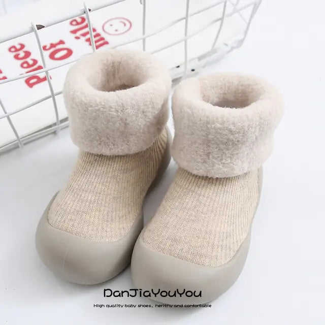 Super Warm Socks Shoes for Kids – Comfort and Style for Winter