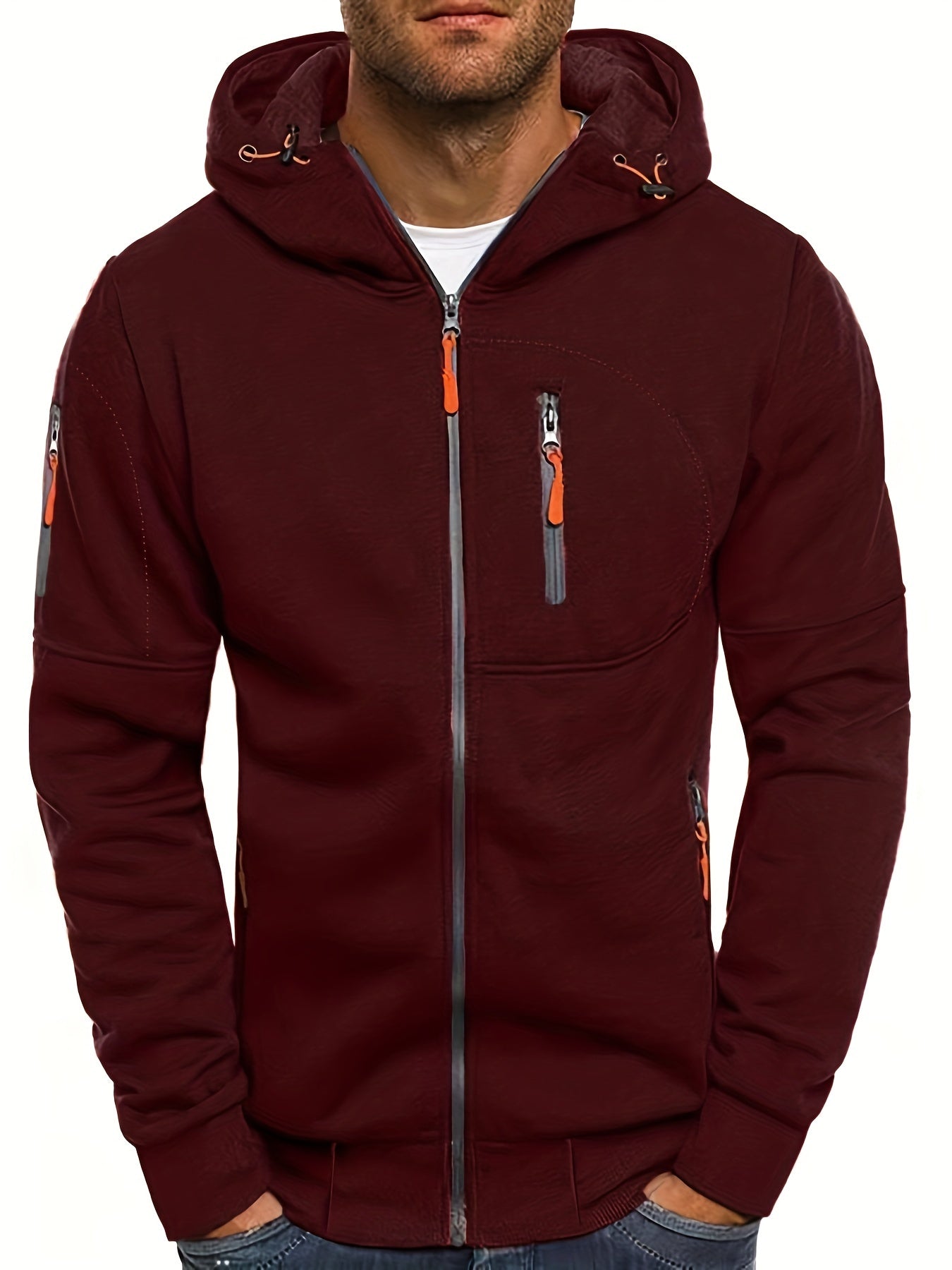 Comfortable Herenvest met Rits – Casual en Stijlvol