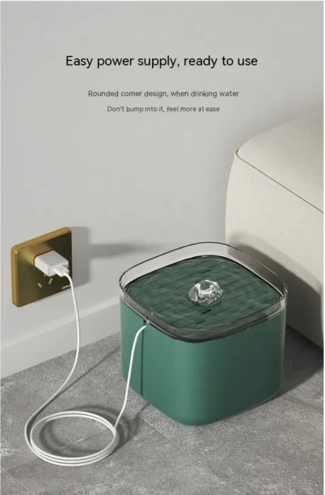 Pet Smart 3L Waterdispenser en Automatische Kattenvoeder – Altijd Vers Water en Voer voor Je Kat!