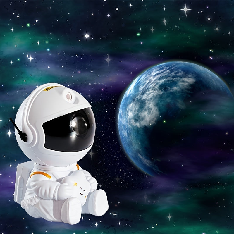 Astronaut Star Galaxy Projector Beautiful Night Lamp with Adjustable Nebula Ceiling LED Lights for Bedroom, Living Room and Party Decoration in All Seasons