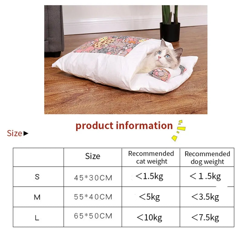 Afneembare Uitwasbare Honden- en Kattenbed