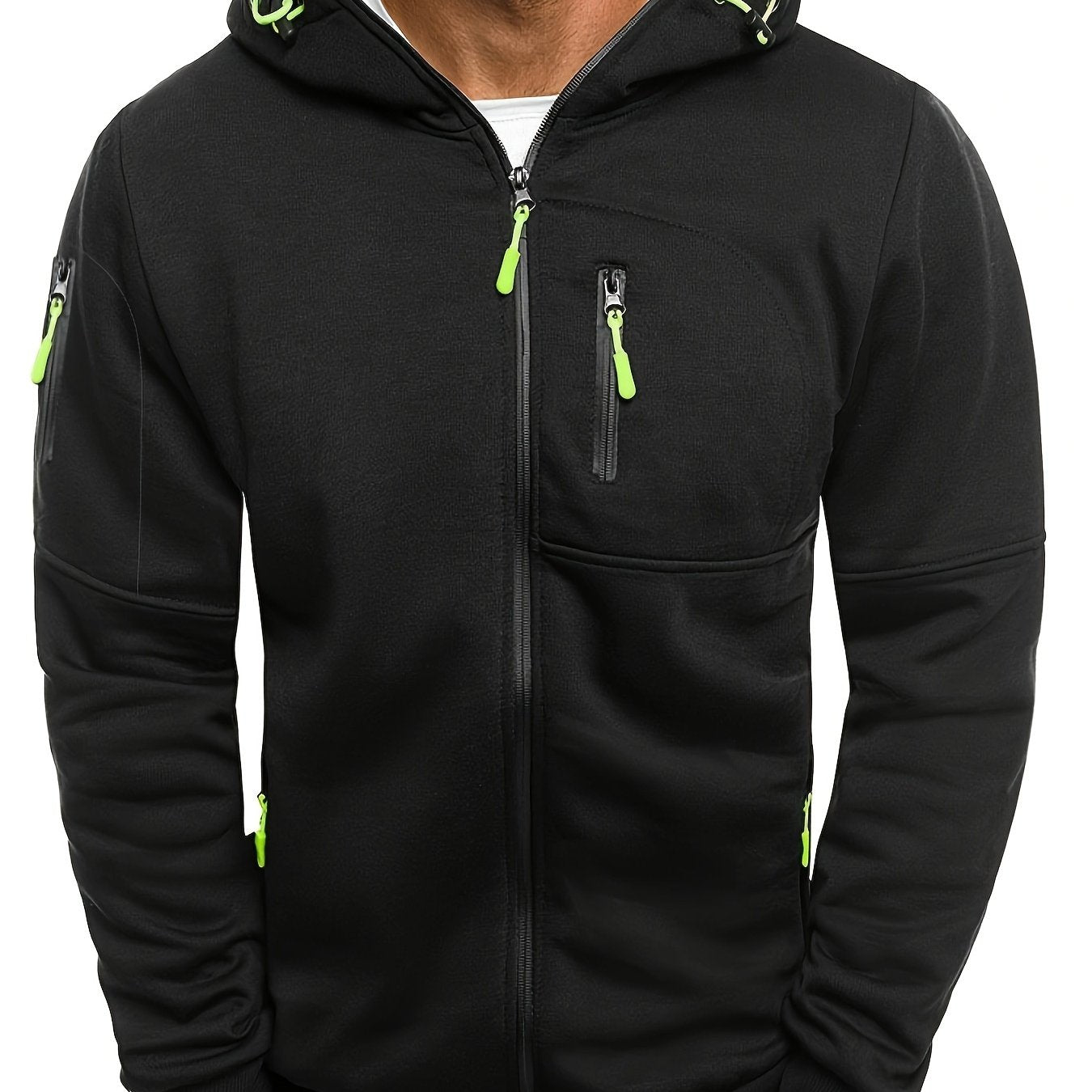 Comfortable Herenvest met Rits – Casual en Stijlvol