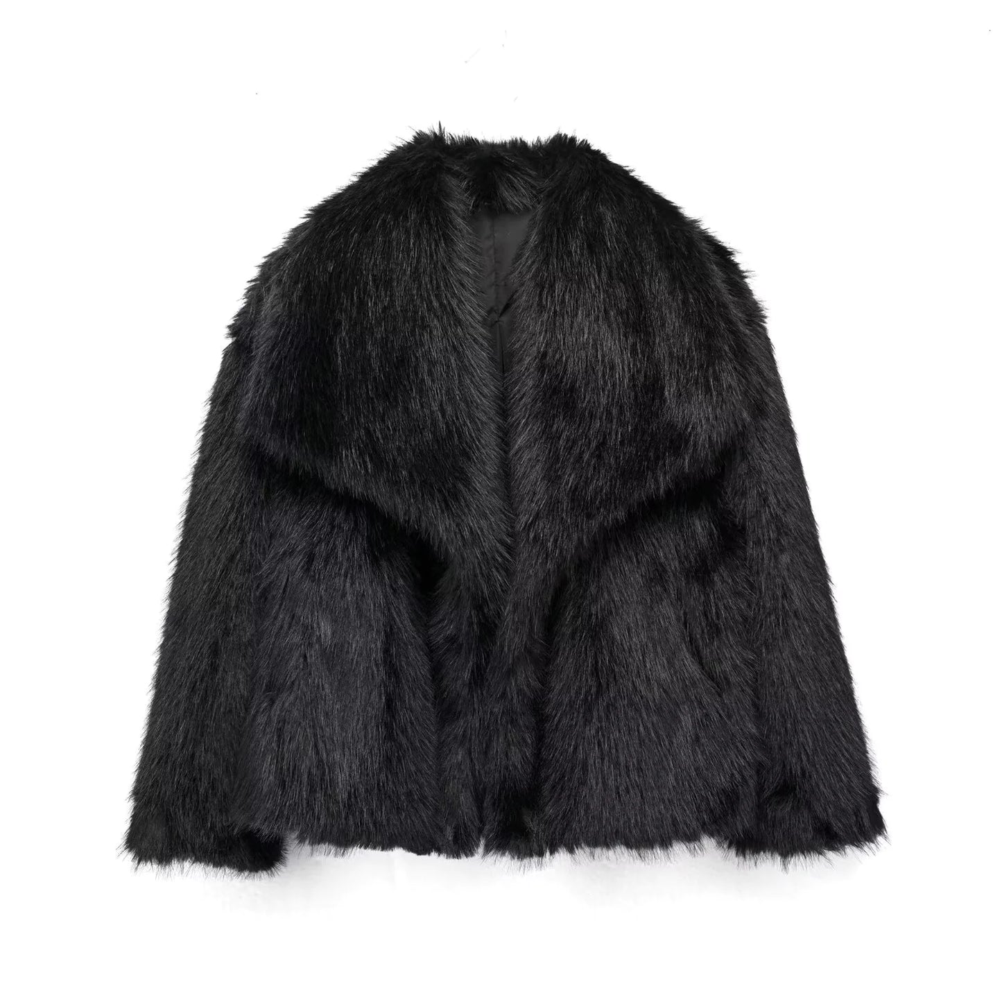 Women's Faux Fox Fur Coat: Elegance and Warmth for the Colder Months