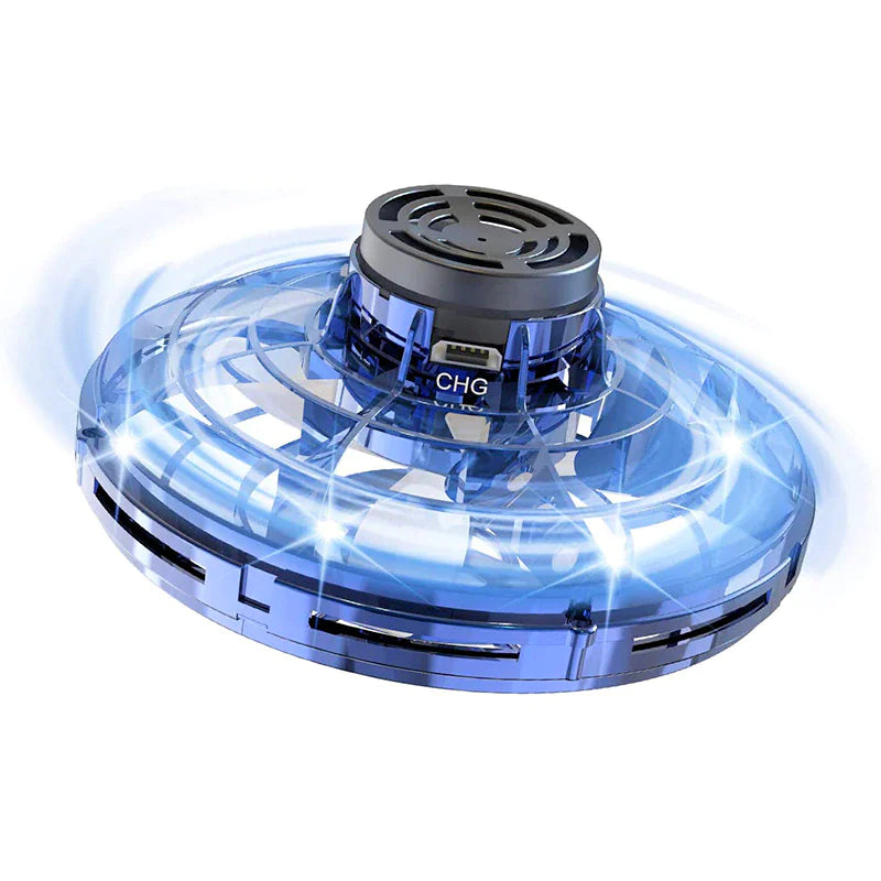 Vliegende LED Drone Bal met Fidget Spinner – Het Ultieme Stressverlichtende Speelgoed!