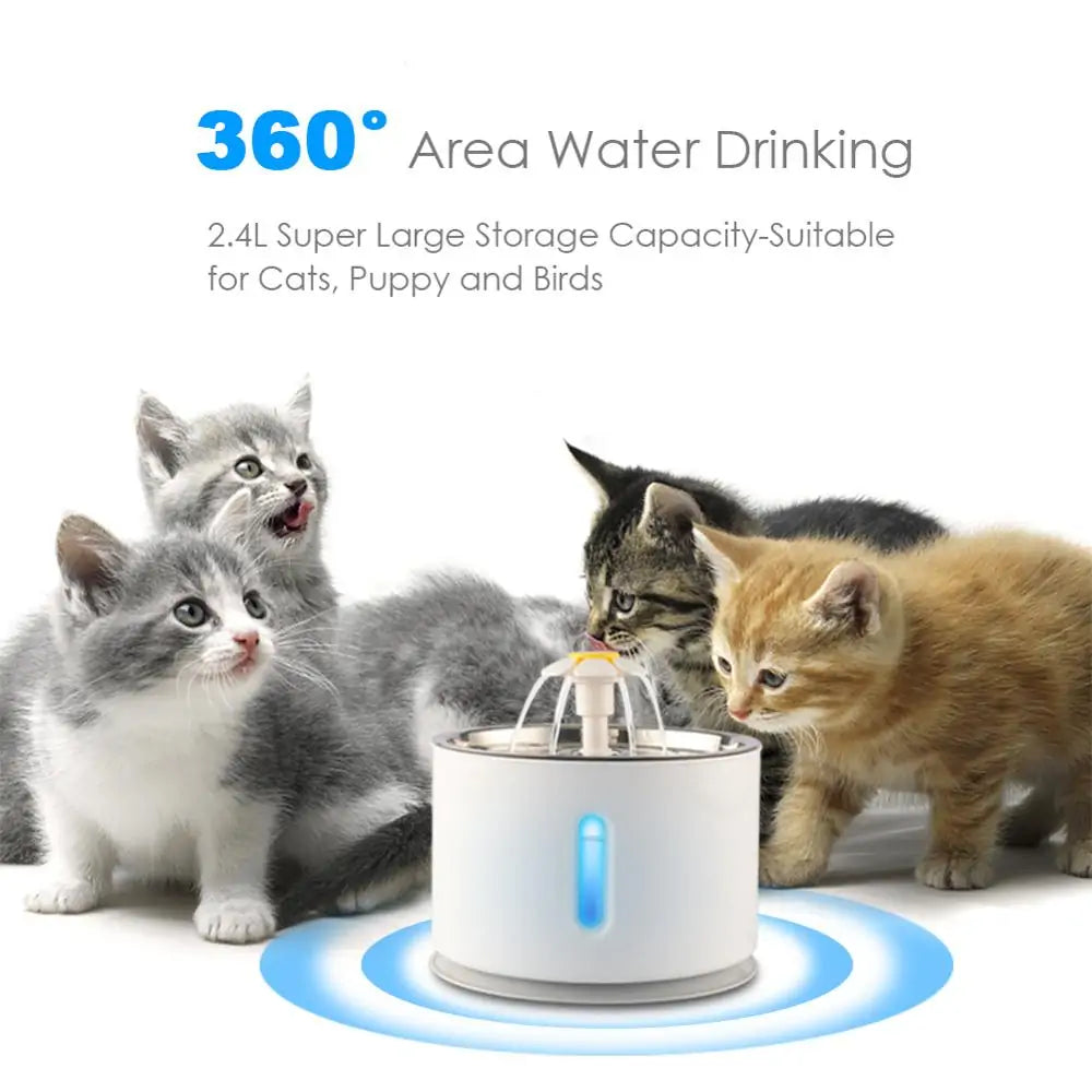 2.4L Automatic Pet Water Fountain – Always Fresh Water for Your Pet