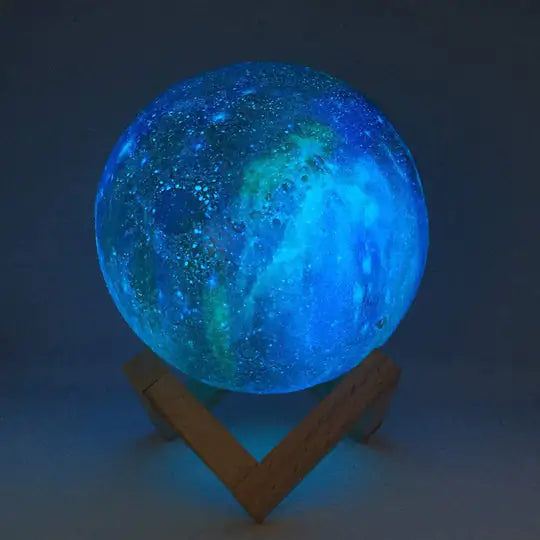 Maanlamp met LED – Dimbare Touch Bedlamp voor Sfeer & Decoratie