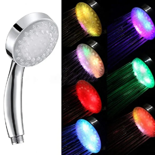 LED Douchekop met Kleurrijke Verlichting – Maak van Je Douche een Betoverende Ervaring!