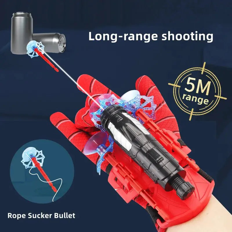 Get into the skin of your Superhero with this Cool Spiderman Glove Web Launcher