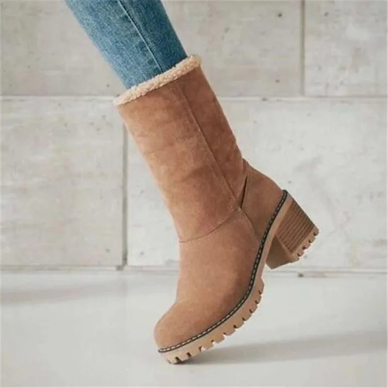 Women's Faux Fur Winter Boots: Stylish, Warm and Comfortable