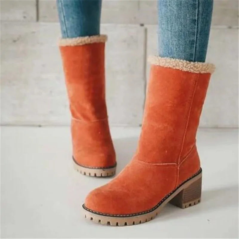 Women's Faux Fur Winter Boots: Stylish, Warm and Comfortable