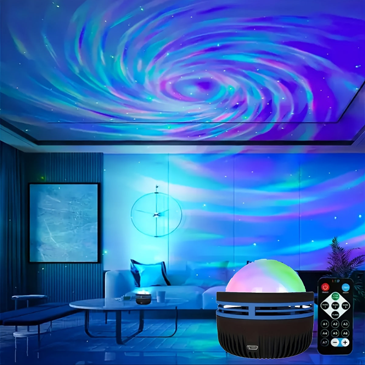 Sterrennacht Aurora Lamp – Magische Sfeer voor je Huis
