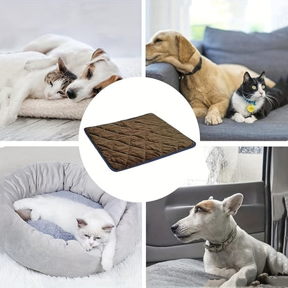 Self-Heating Pet Bed - Extra Warm Heating Mat for Dogs and Cats | Ideal for Indoor and Outdoor Use, with Non-Slip Bottom and Easy to Wash