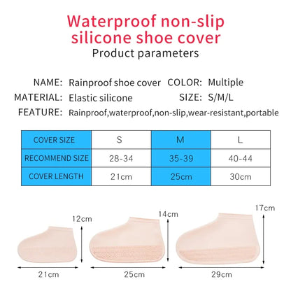 Waterdichte Siliconen Schoenbeschermers – Anti Regen & Vuil