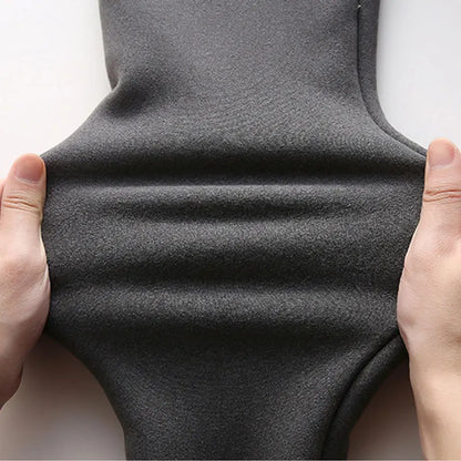CHRLEISURE Women Winter Warm Thick Leggings Fleece Pants Female Thermal Leggings Thick Strumpfhosen Sexy High Waist Stretchy 