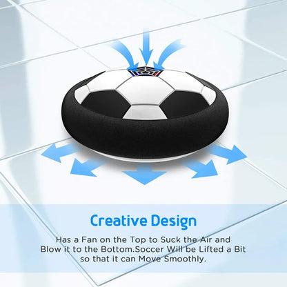 Floating Hover Soccer Ball with LED Light and Music – The Ultimate Toy for Active Kids!