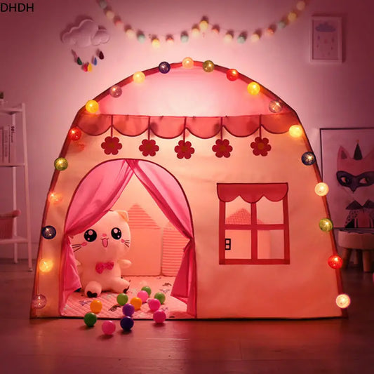 Children's Tent Tipi Castle - The Ultimate Indoor and Outdoor Playhouse 