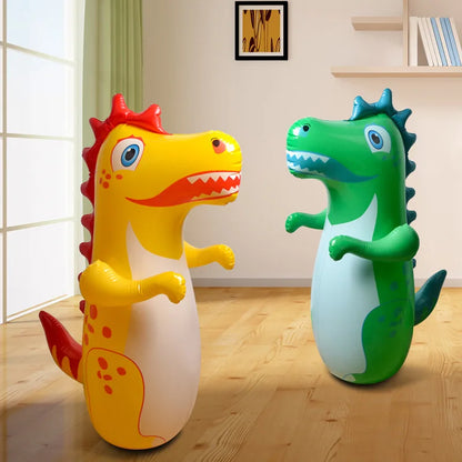 Opblaasbare Dino Bokszak voor Kinderen – Knuffelbaar Speelgoed, Spelplezier & Perfect Cadeau!