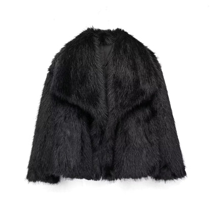 Imitatie Vosbont Jas Dames - Elegantie en Warmte