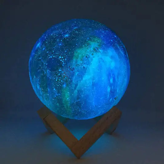 Maanlamp met LED – Dimbare Touch Bedlamp voor Sfeer & Decoratie