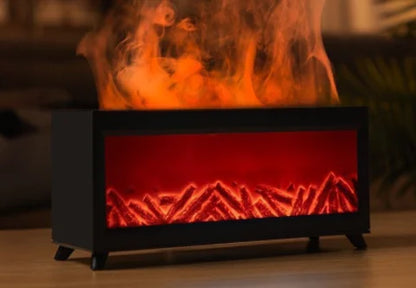 Fireplace Humidifier with Remote Control &amp; Aromatherapy